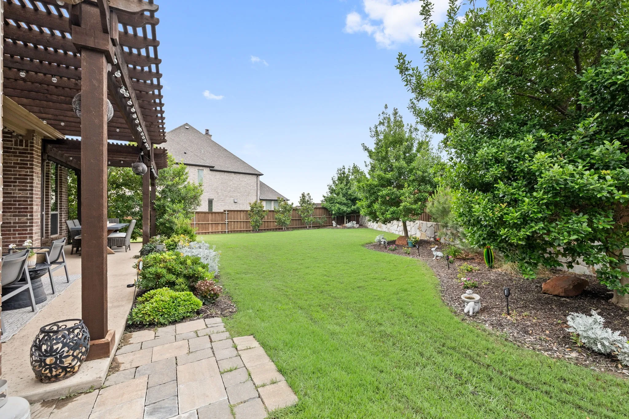 Huge 11,000 SF+ lot in private culdesac adjacent to trail to lake