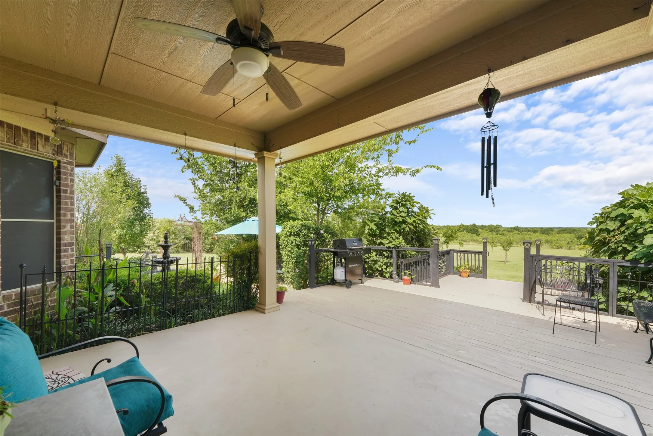 What a beautiful view from your deck