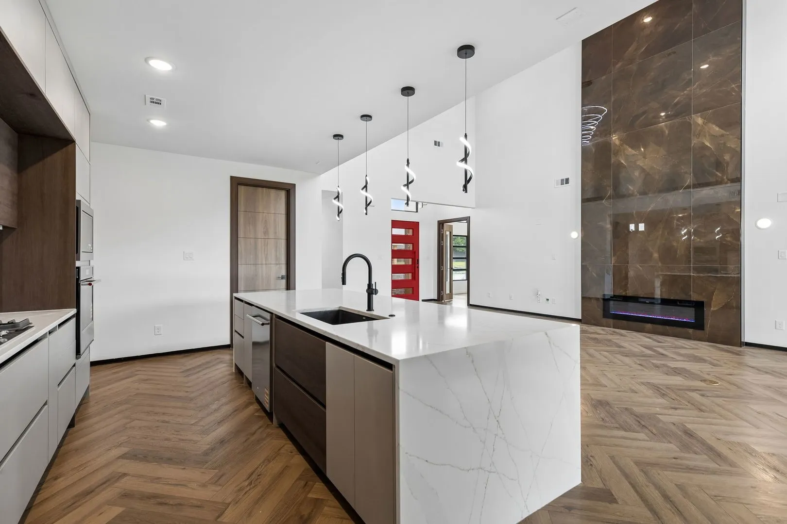 Modern European kitchen