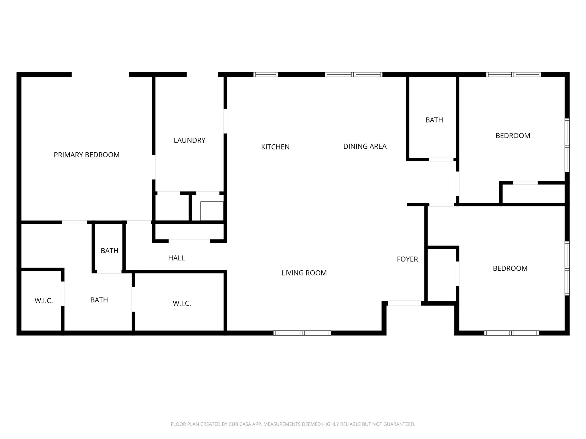 Floor plan is provided for reference only and is not guaranteed to be accurate.