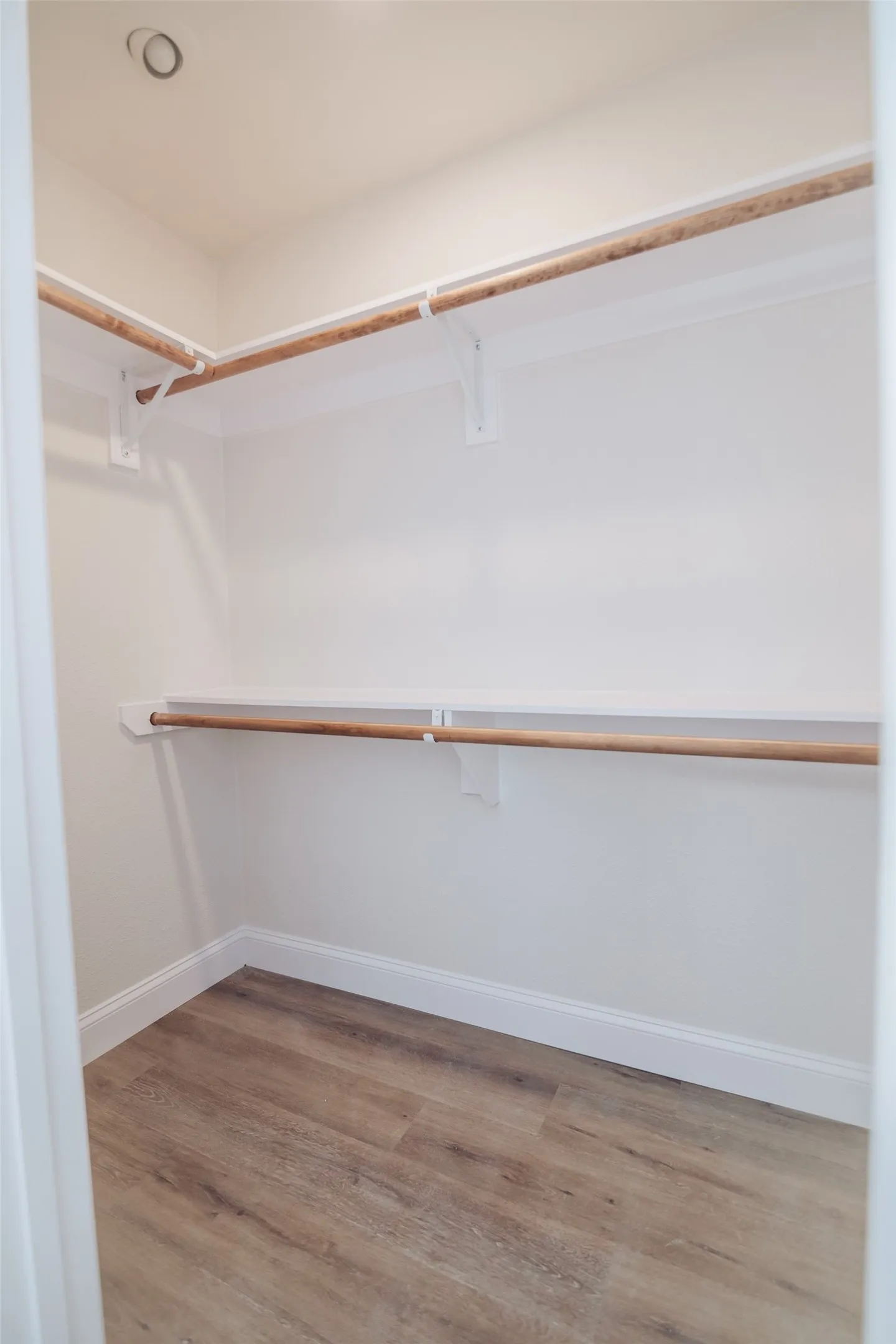 First primary bedroom closet