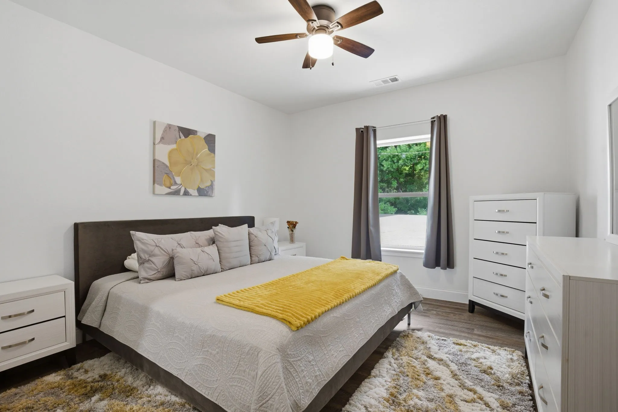 Primary Bedroom (17X12) with a large walk in closet