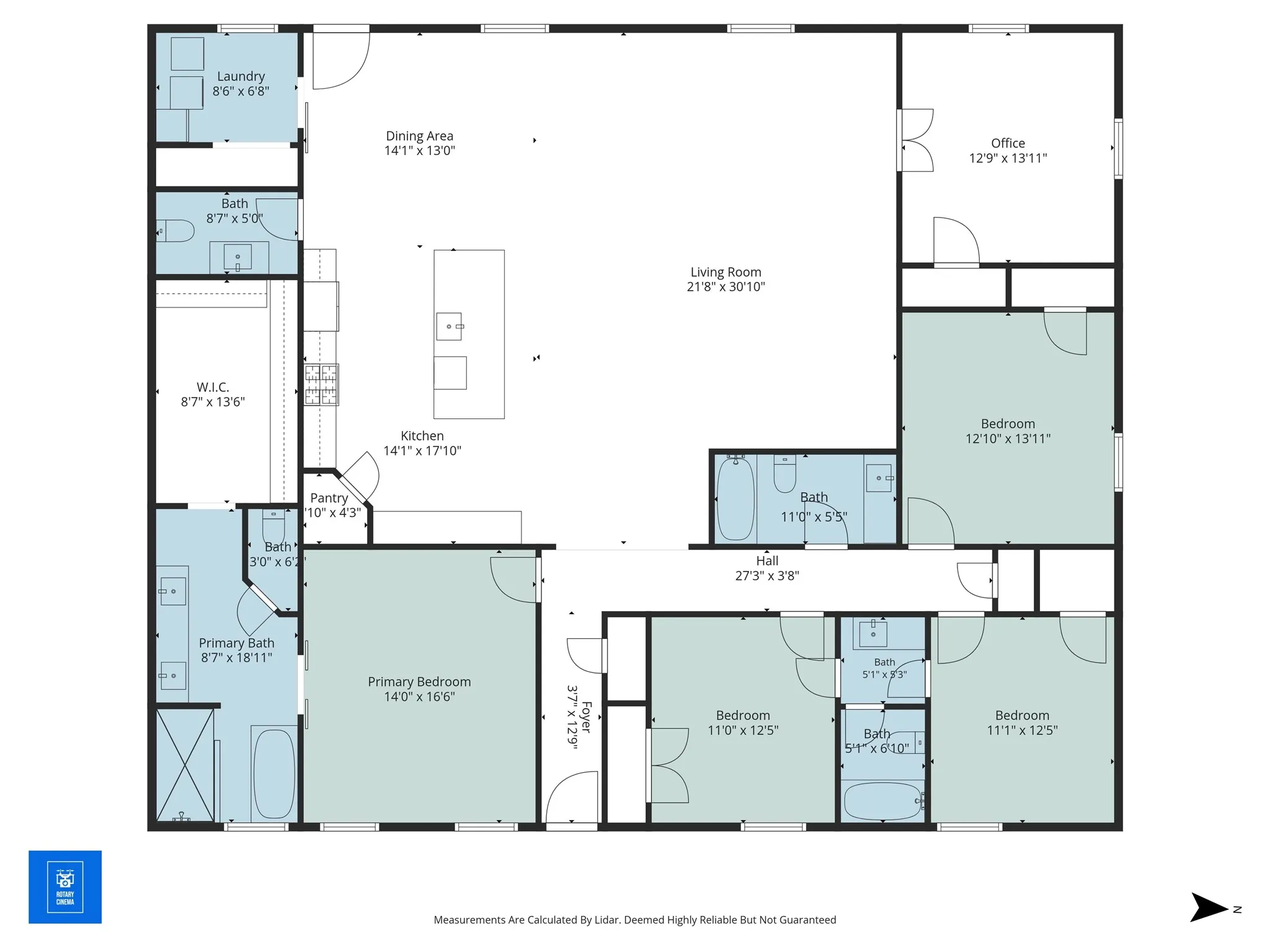 Main House 4 beds 3 baths