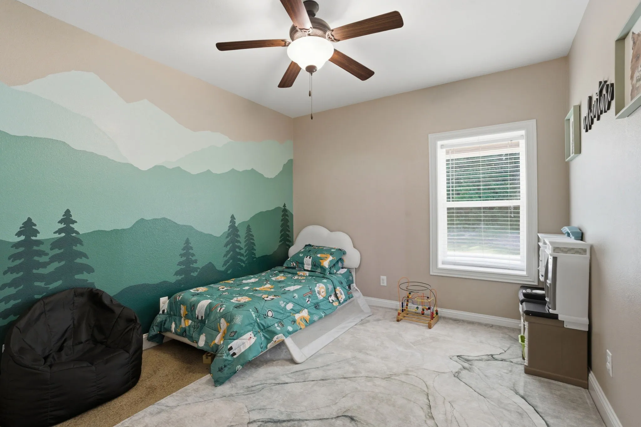 Bedroom 2 with walk in closet