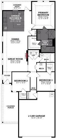 Beazer Homes Churchill Daisy Floorplan.