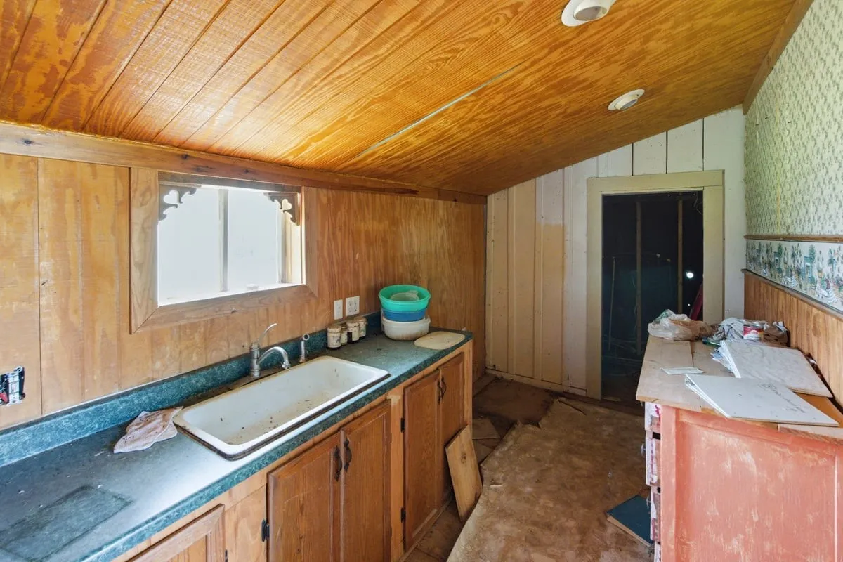 in cabin