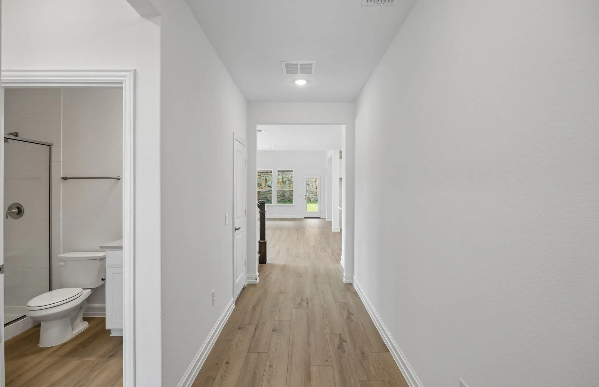Welcoming entry into home