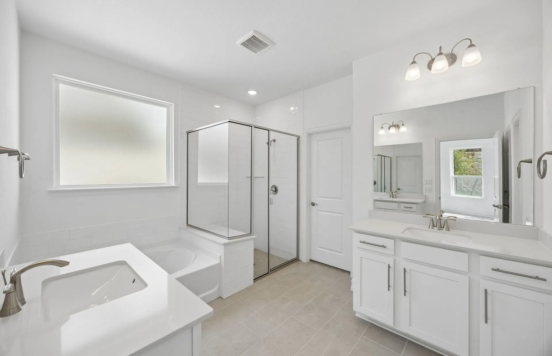 Private primary bath