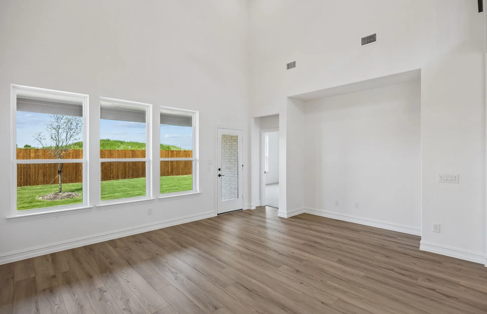 Spacious gathering room