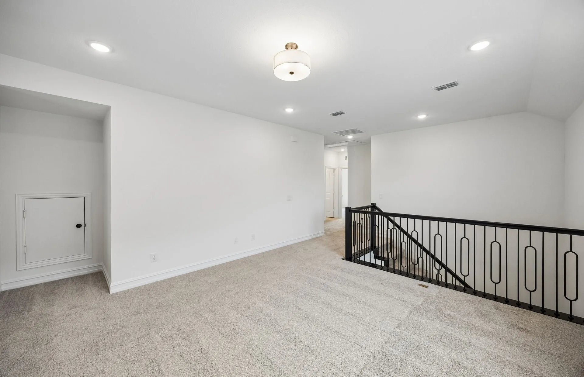 Loft on second level entry
