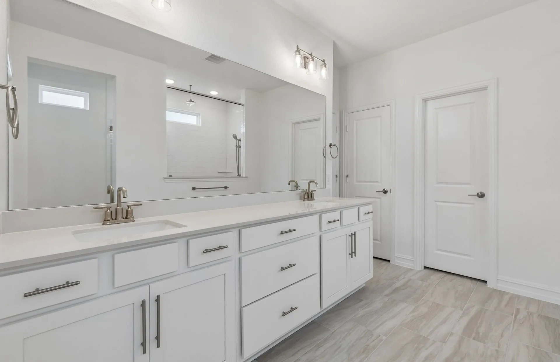 Owners bath with double vanity