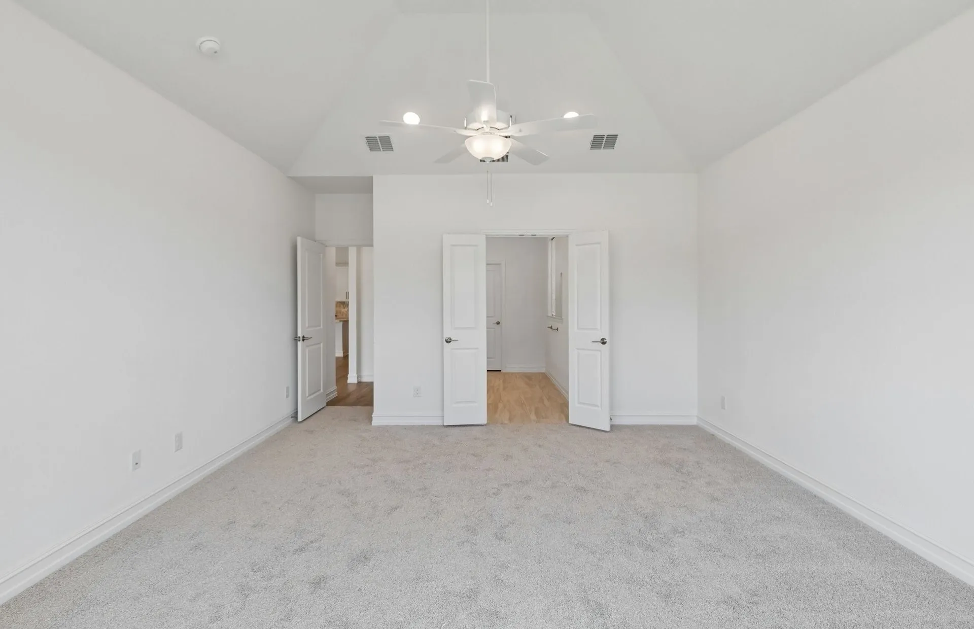 Spacious owners suite with private bath