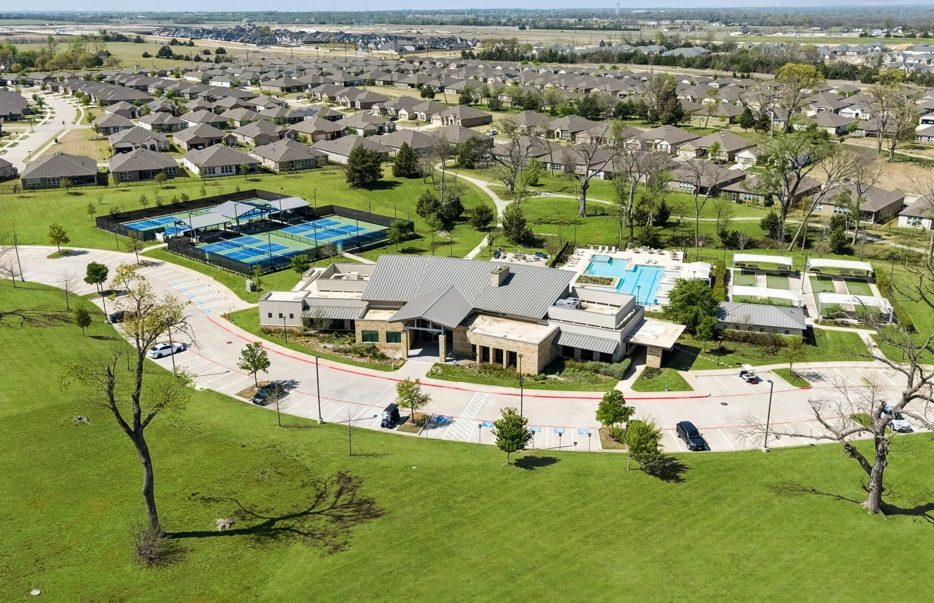 View of amenity center