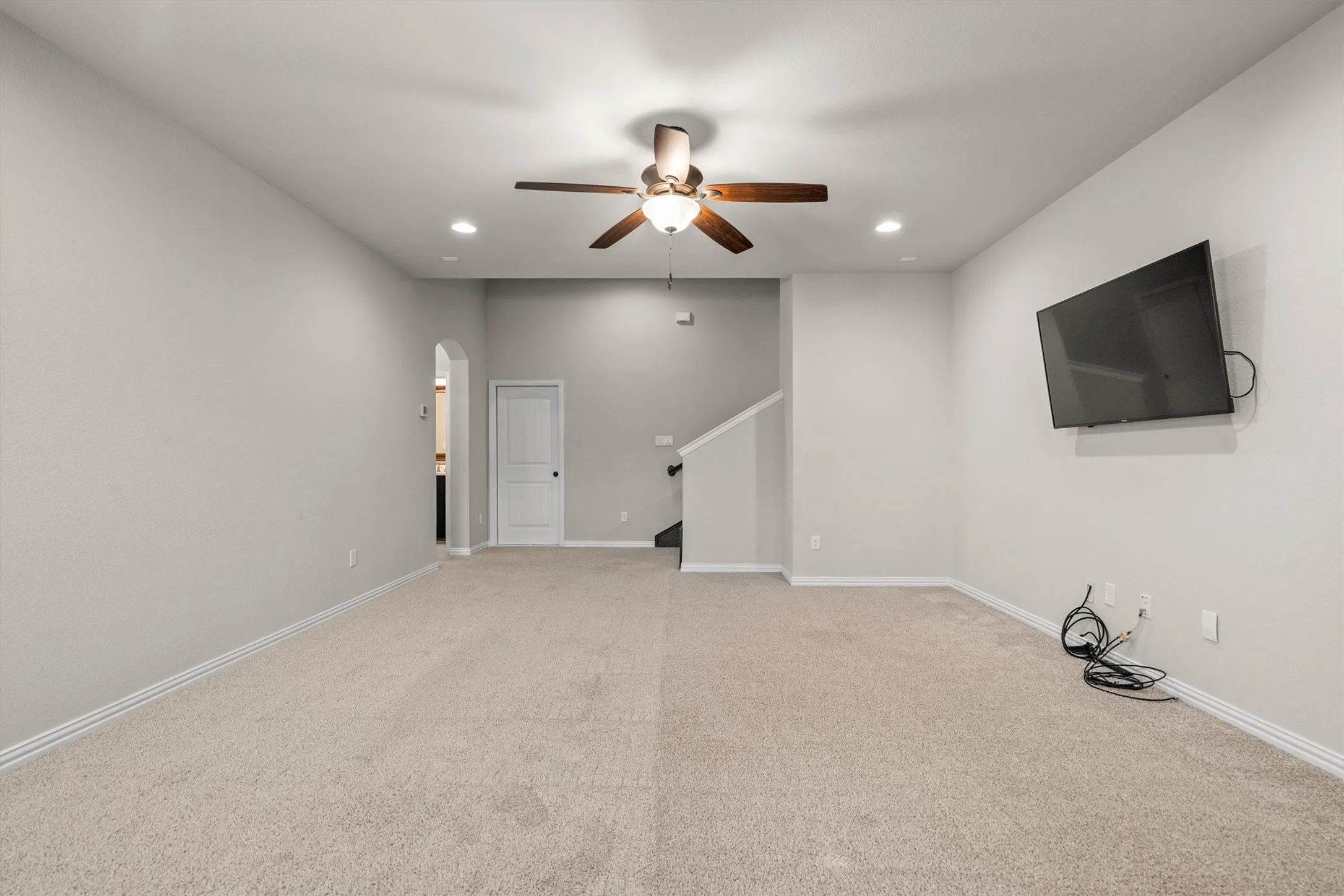 Great flex room for games, fitness, or entertainment.