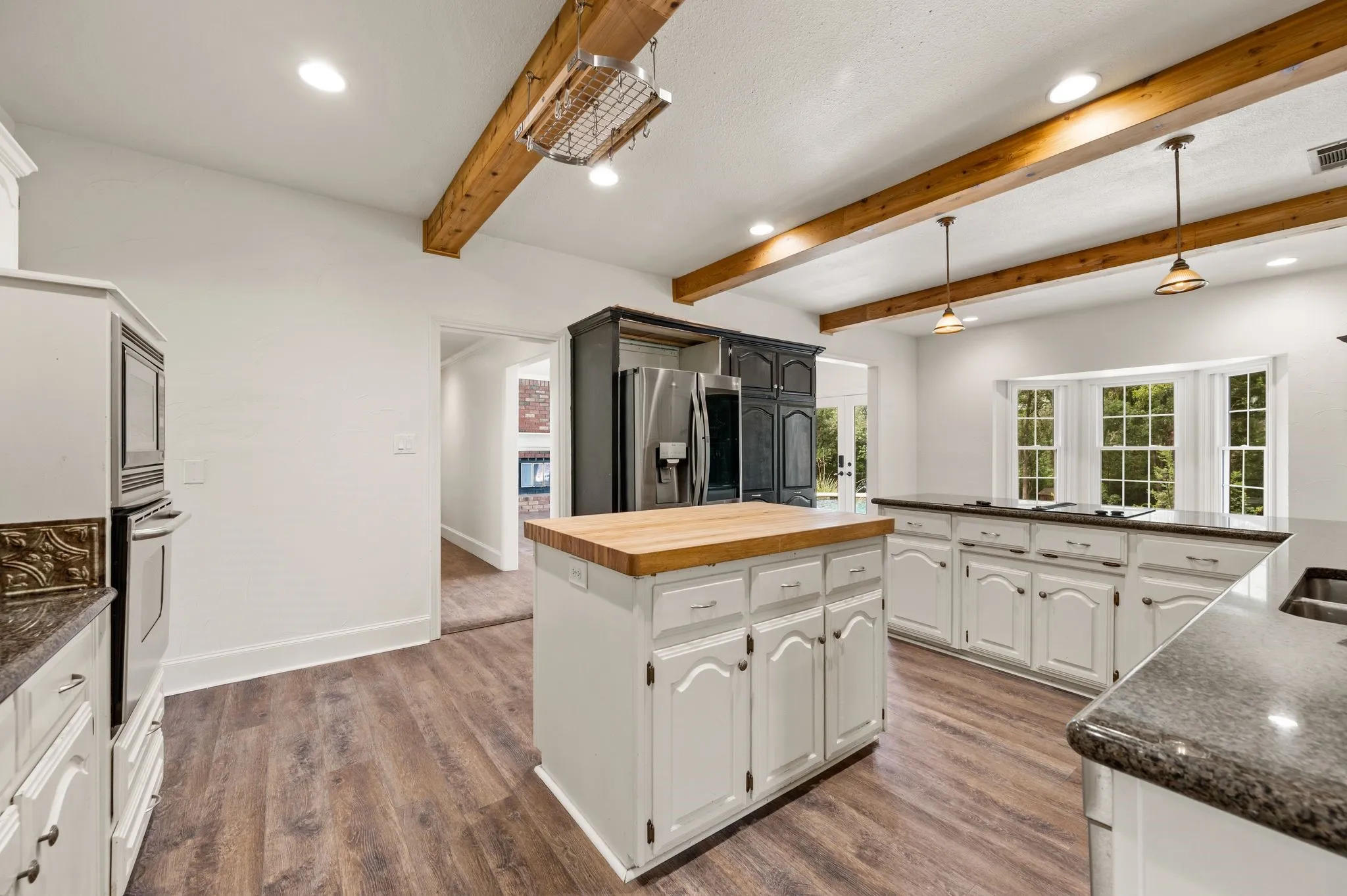 Butcher block island