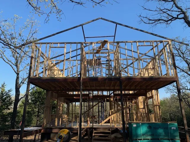Erecting Walls and Roof