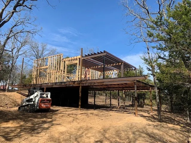 Erecting Walls and Roof