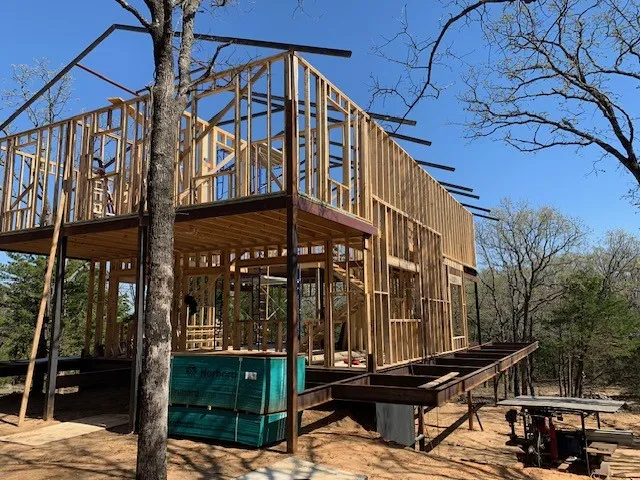 Erecting Walls and Roof
