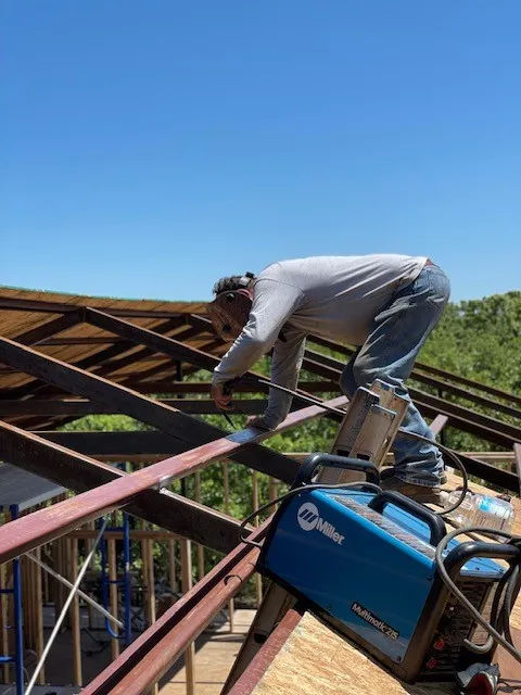 Erecting Walls and Roof