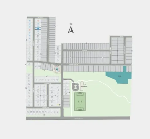 Parks at Foster Crossing Site Map