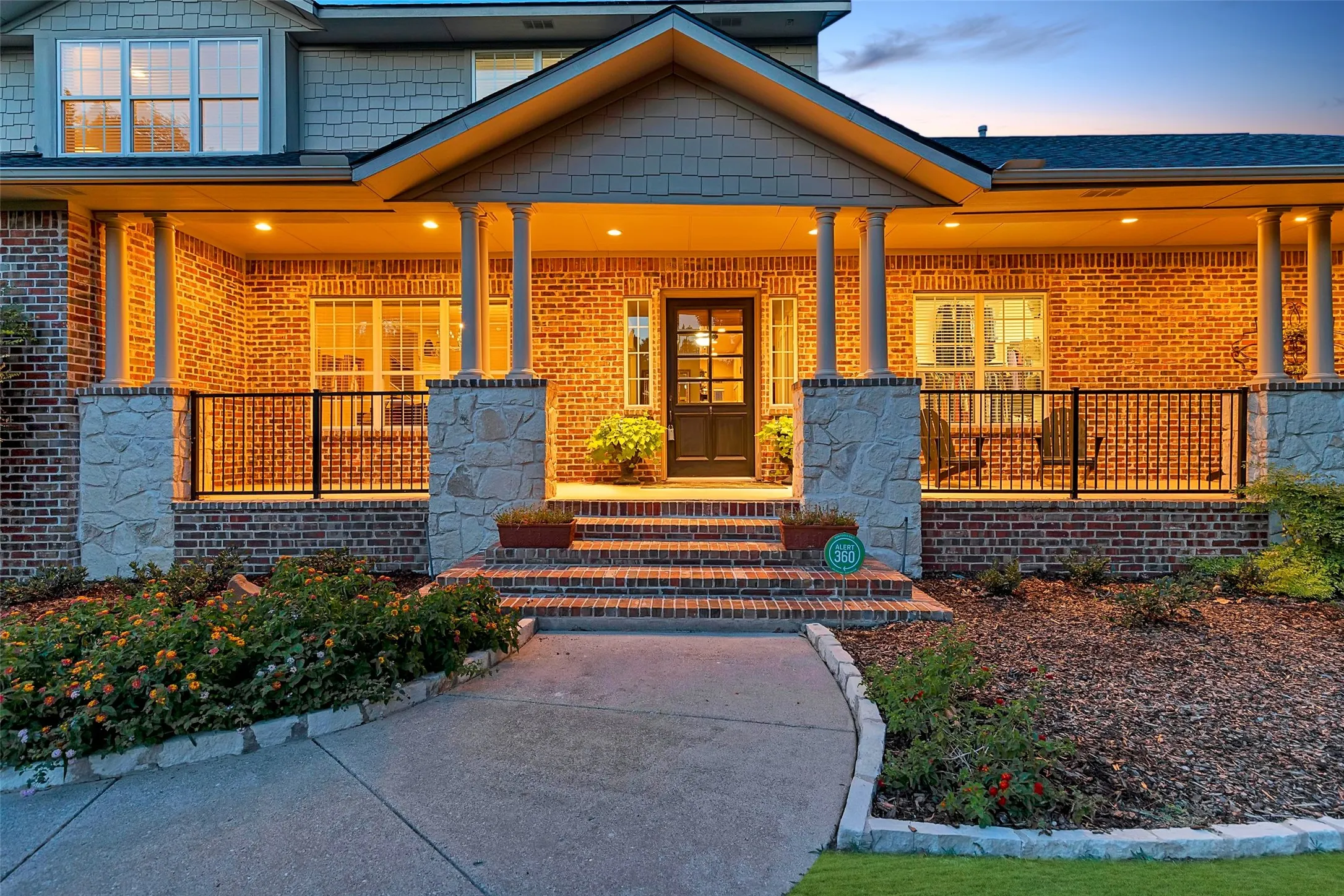Several Porches for lounging or entertaining.