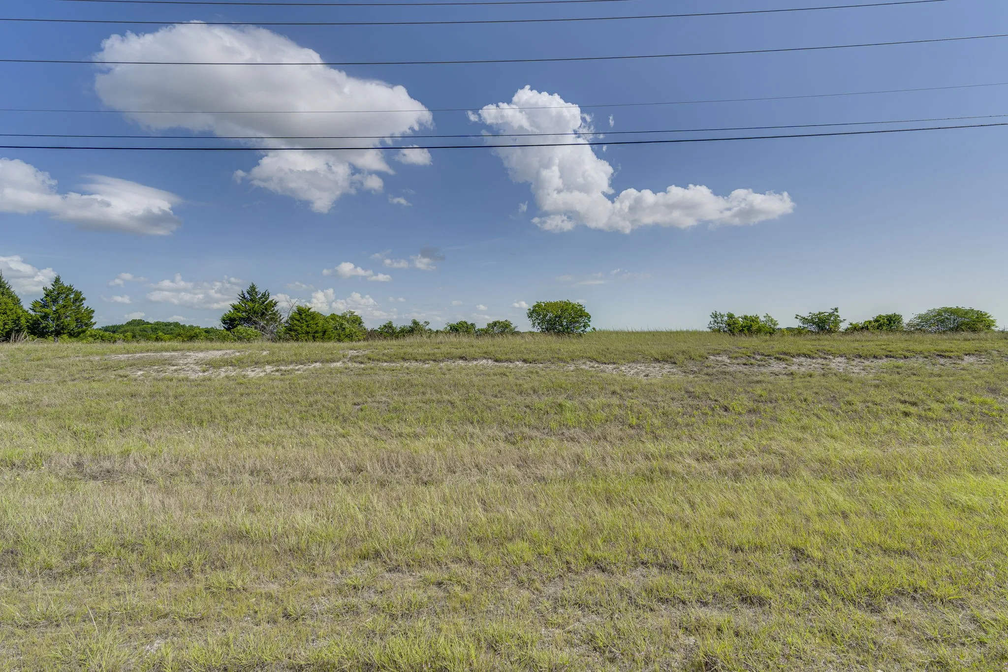 Ground level shot from frontage road