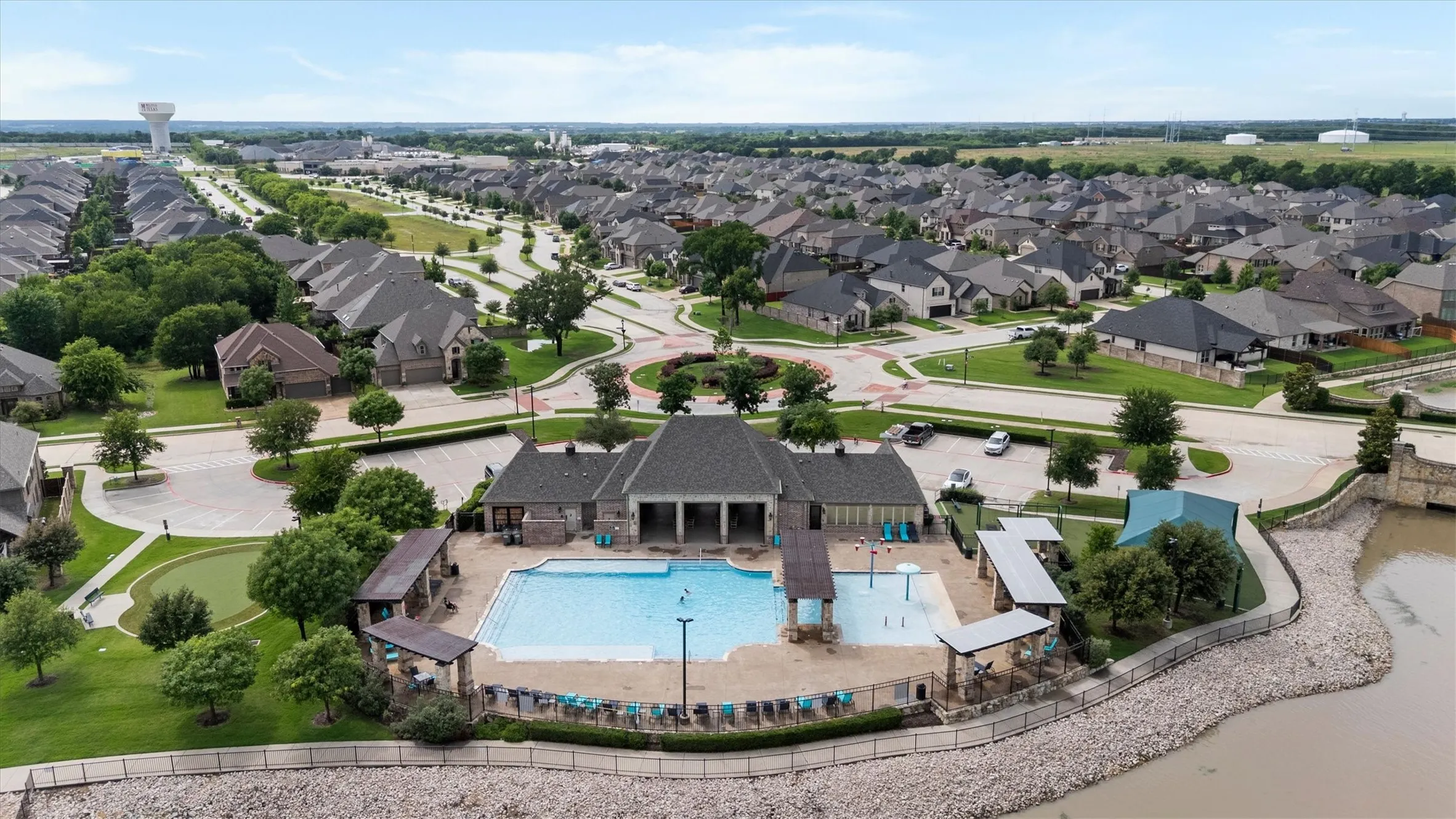 One of two Neighborhood pools