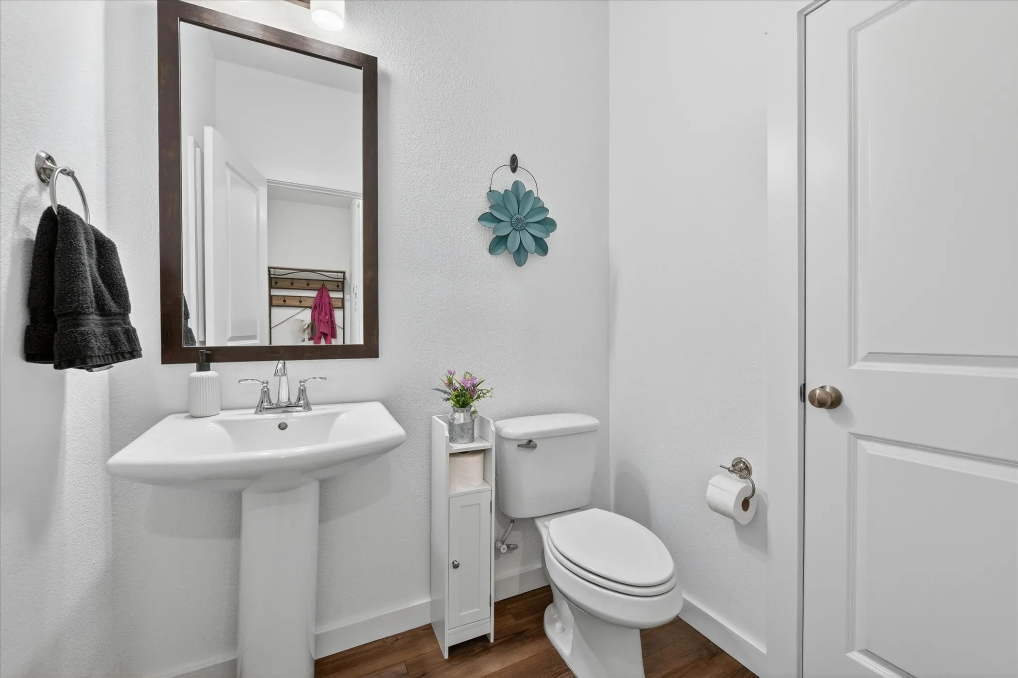1st floor half bath