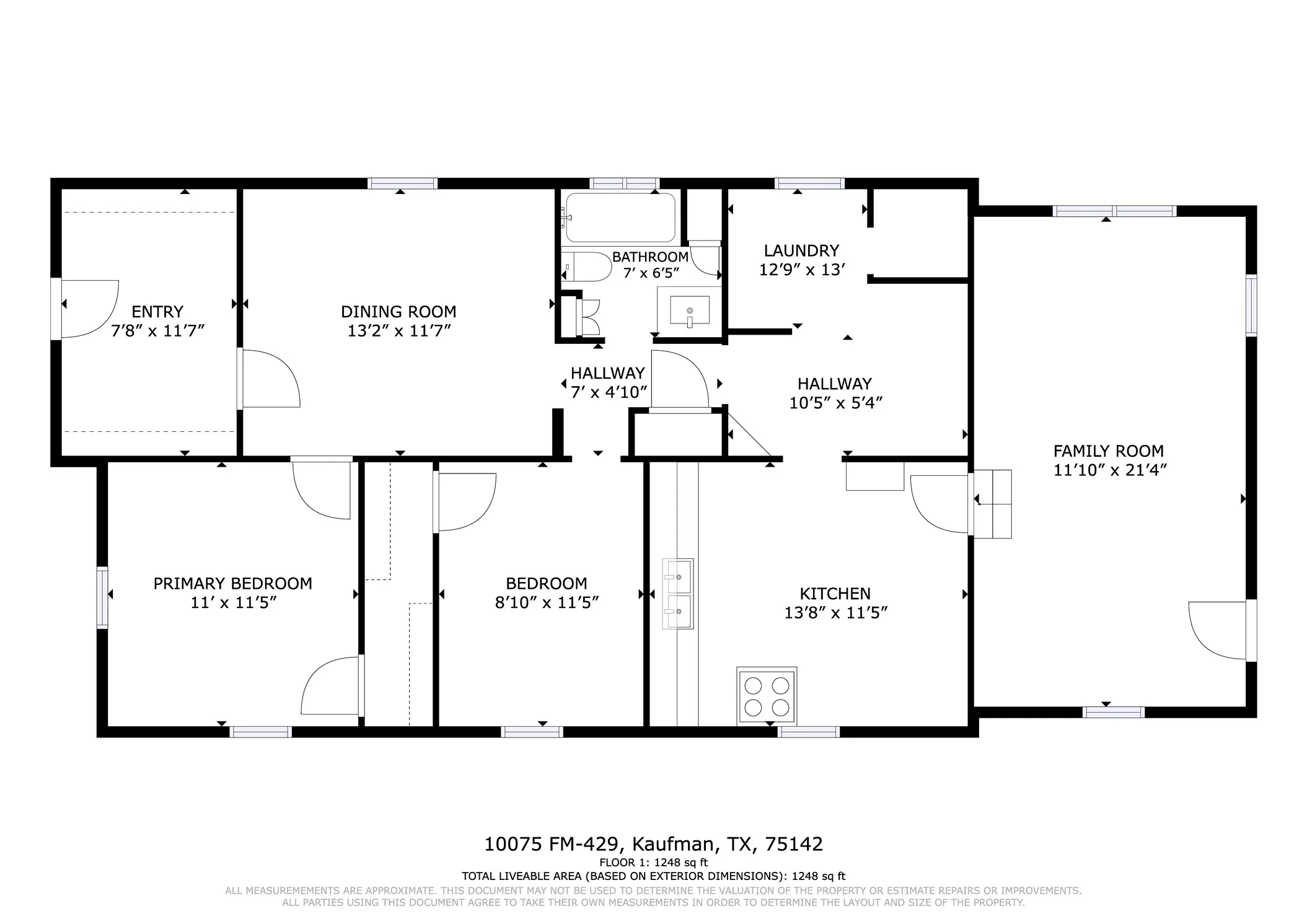 Single Family Residence For Sale in Kaufman County , 10075 Fm 429, Kaufman, Texas 75142, 3 Bedroom, 1 Bathroom, Garage spaces, 1,248 Sqft, built in 1965, mls#21278921, Real Estate Agent in Kaufman, Homes For Sale in Kaufman county, Homes For Sale in Kaufman, Realtor in Kaufman Texas, Real Estate Brokerage Independent Realty Texas, Luminita Cordes Realtor