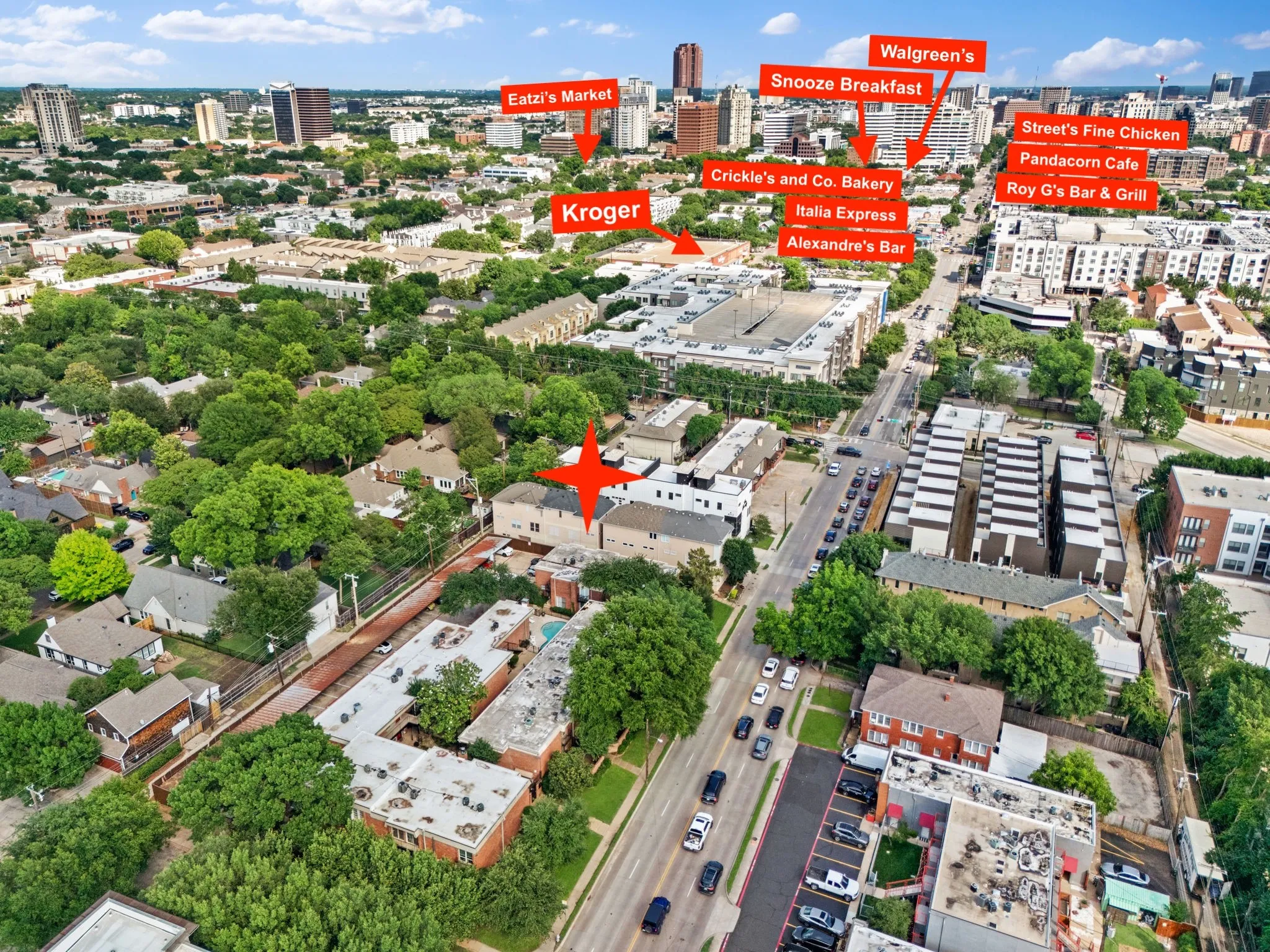 Townhouse For Sale in Dallas County , 4316 Cedar Springs Road C, Dallas, Texas 75219, 3 Bedrooms, 3 Bathrooms, 2 Garage spaces, 2,455 Sqft, built in 2002, Price $675,000, mls#21277828, Real Estate Agent in Dallas, Homes For Sale in Dallas county, Homes For Sale in Dallas, Realtor in Dallas Texas, Real Estate Brokerage Independent Realty Texas, Luminita Cordes Realtor