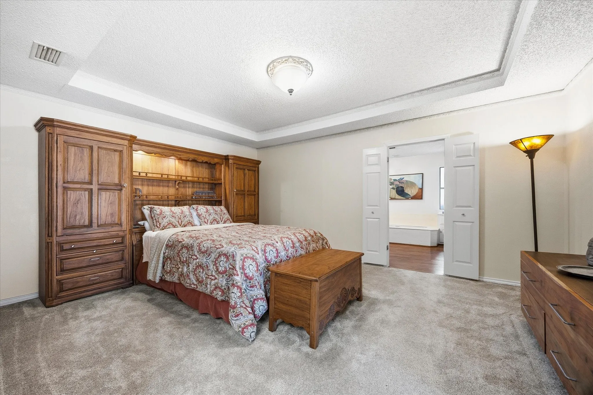 Stunning master suite