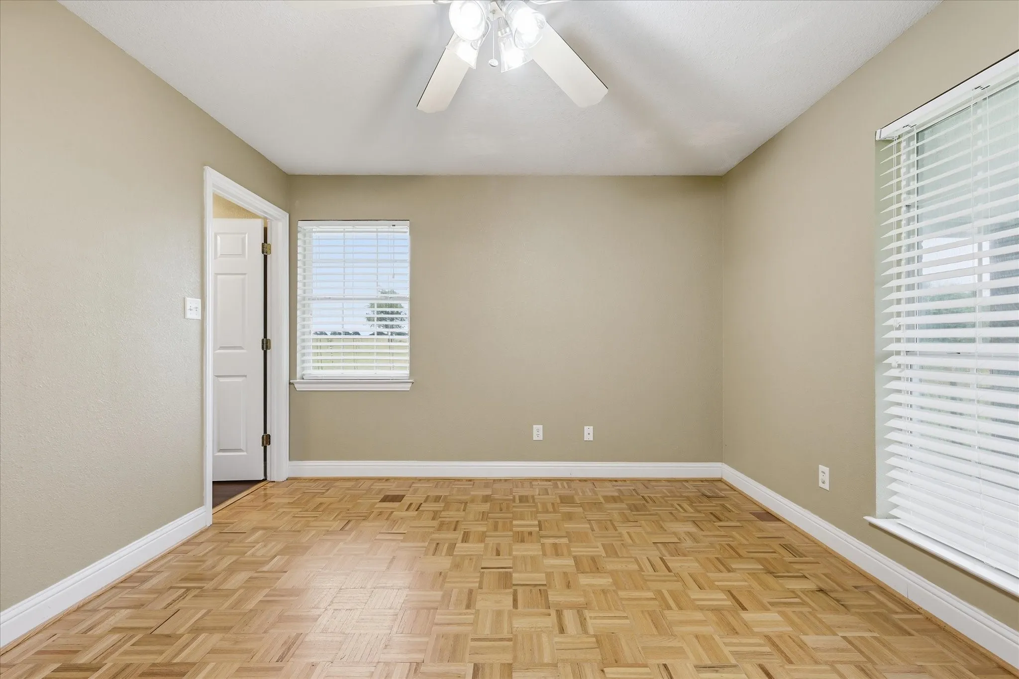 Bedroom #3 with walk-in closet