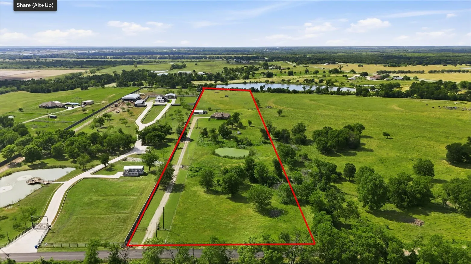Aerial view from CR 309