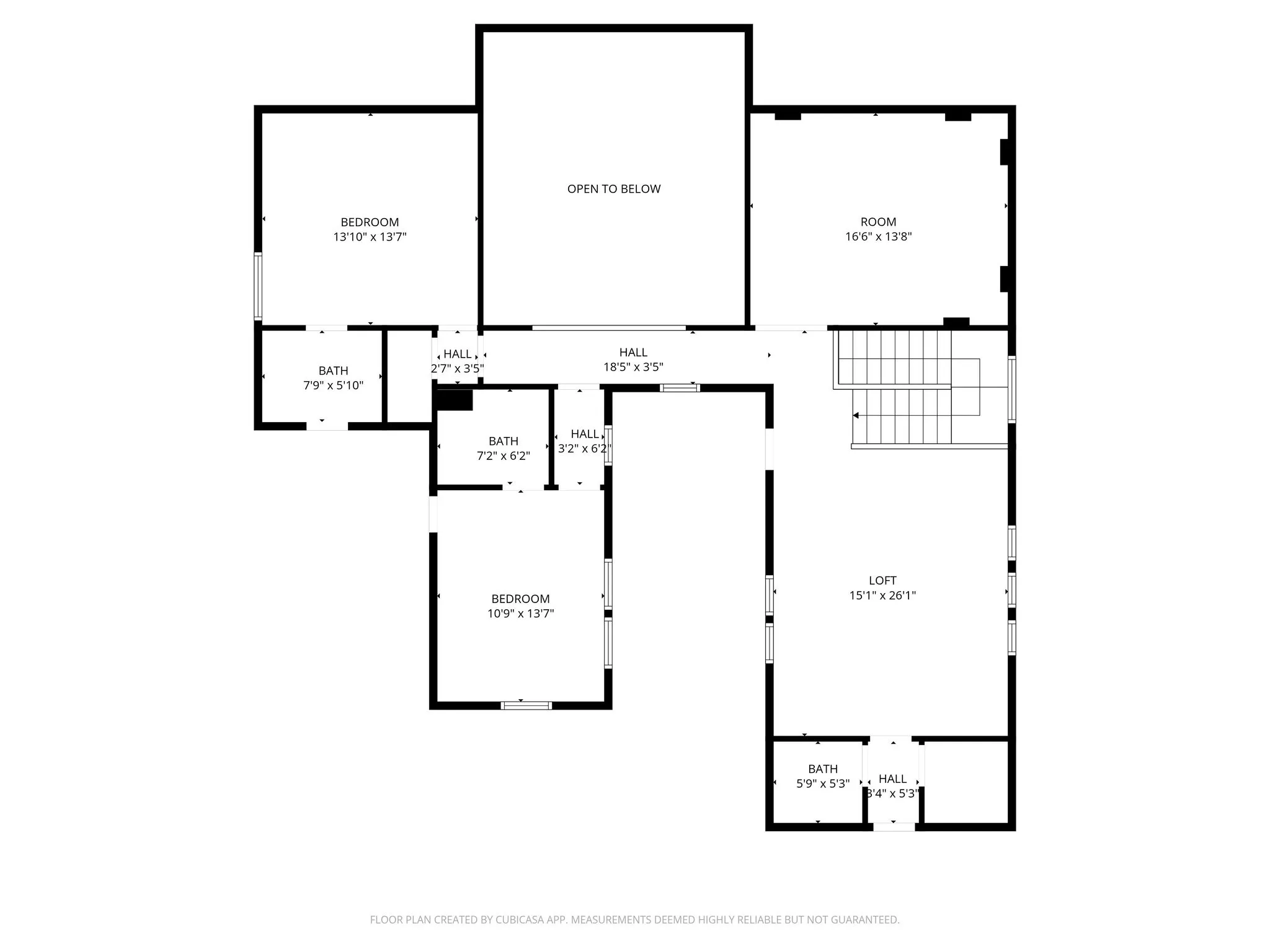 Second Floor - Floor Plan