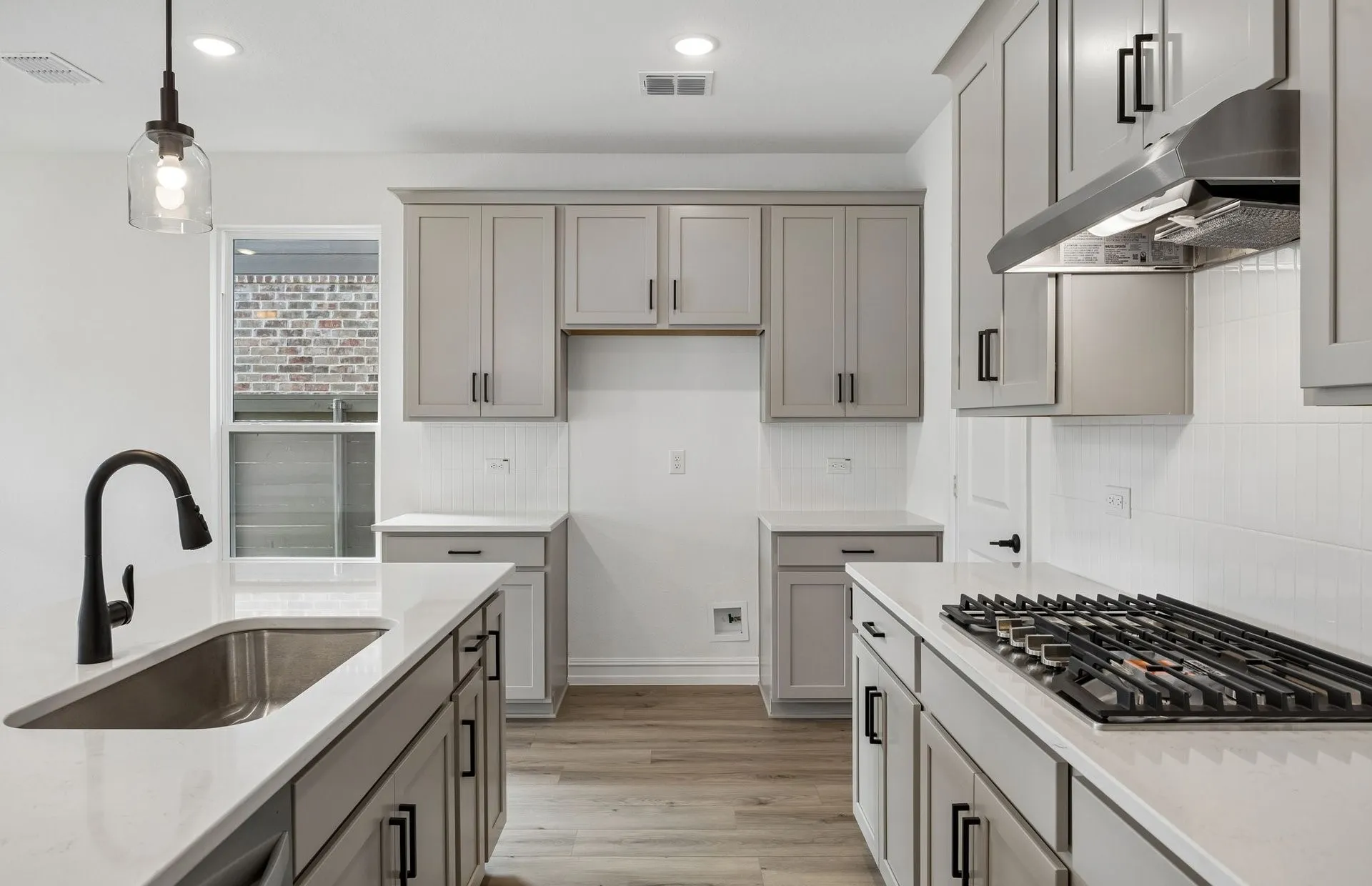 Abundant cabinet space available in kitchen