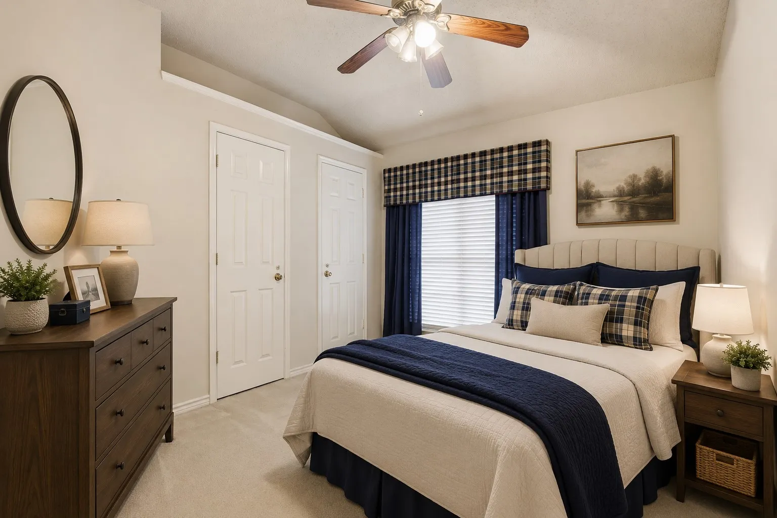 VIRTUALLY STAGED GUEST ROOM