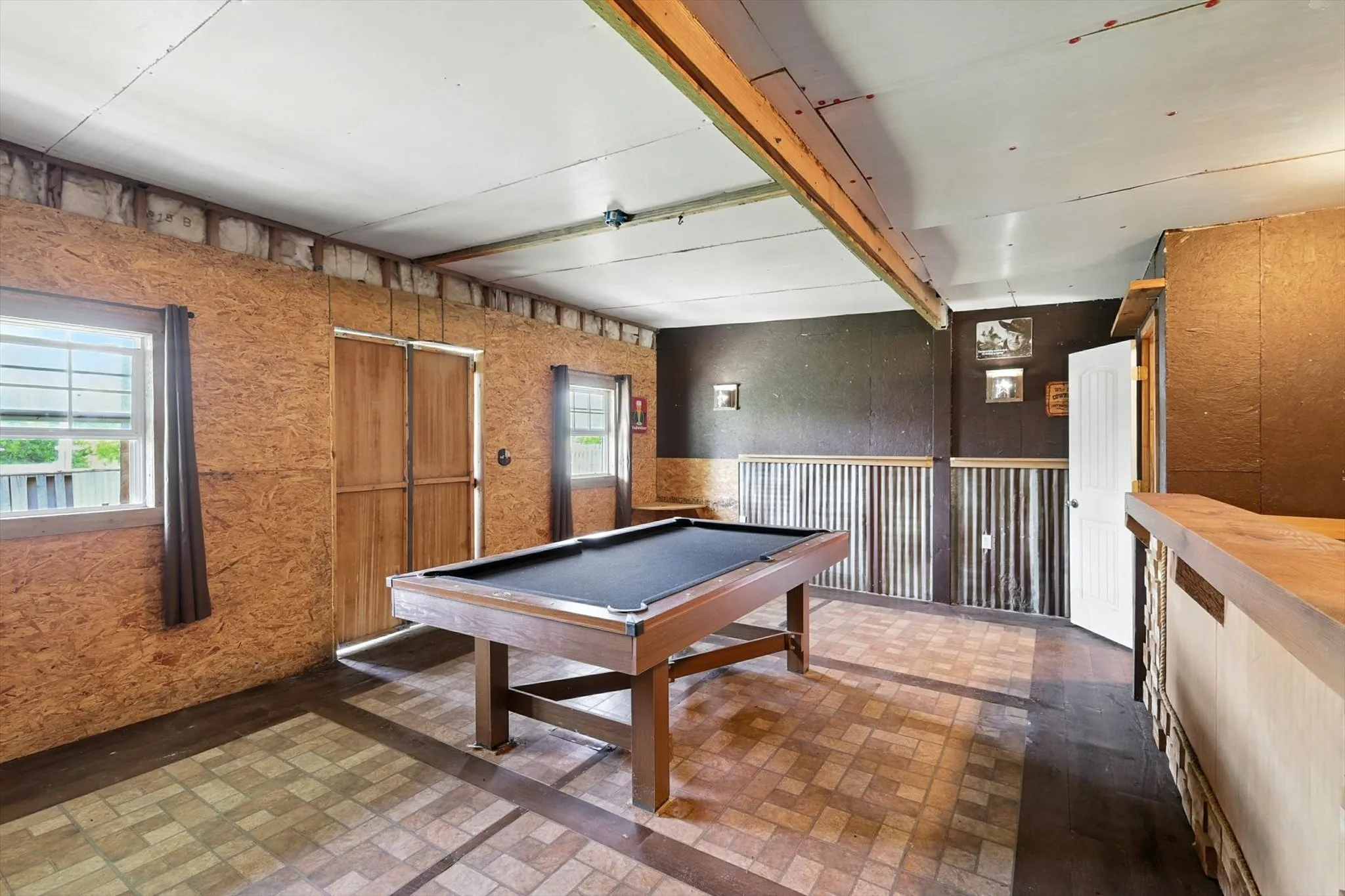 Pool House with half bath and full bar