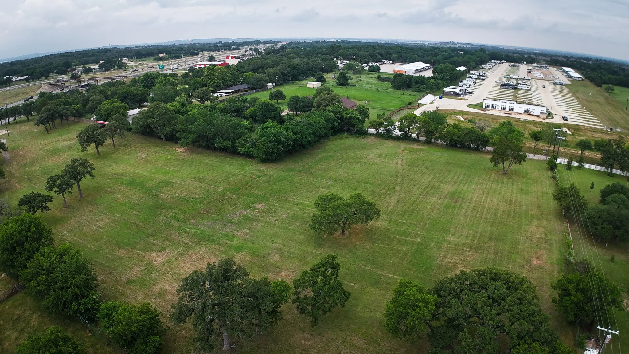 I 35 access frontage and CR 530 frontage