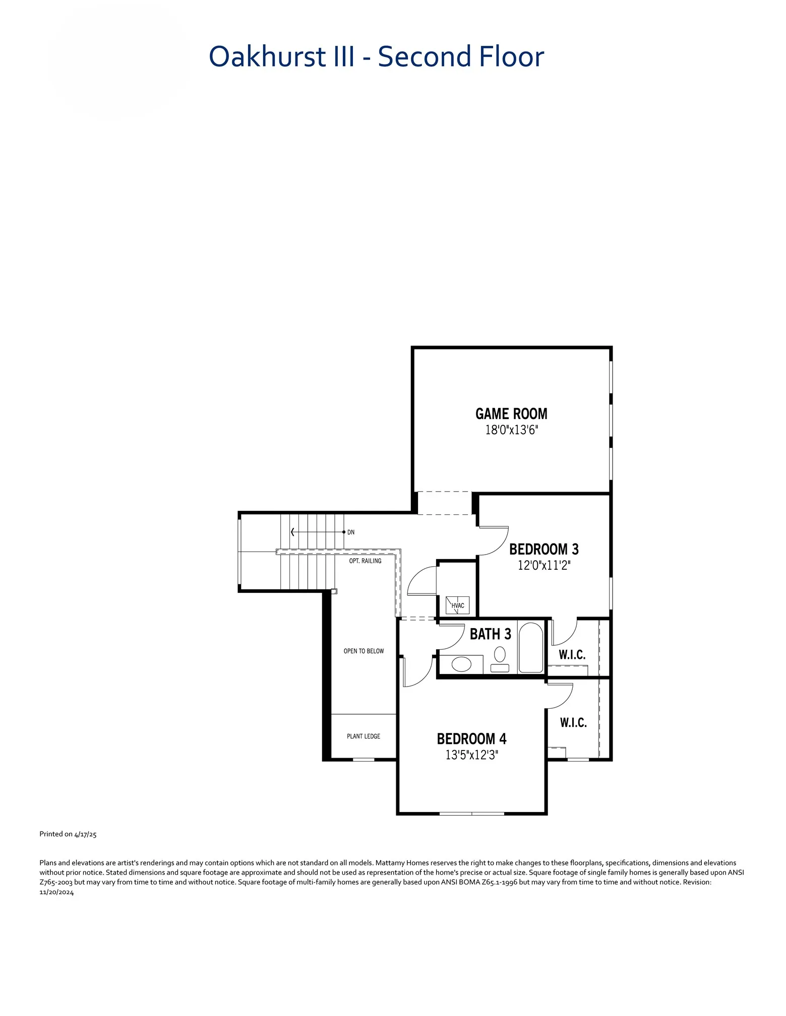 Oakhurst III - Second Floor