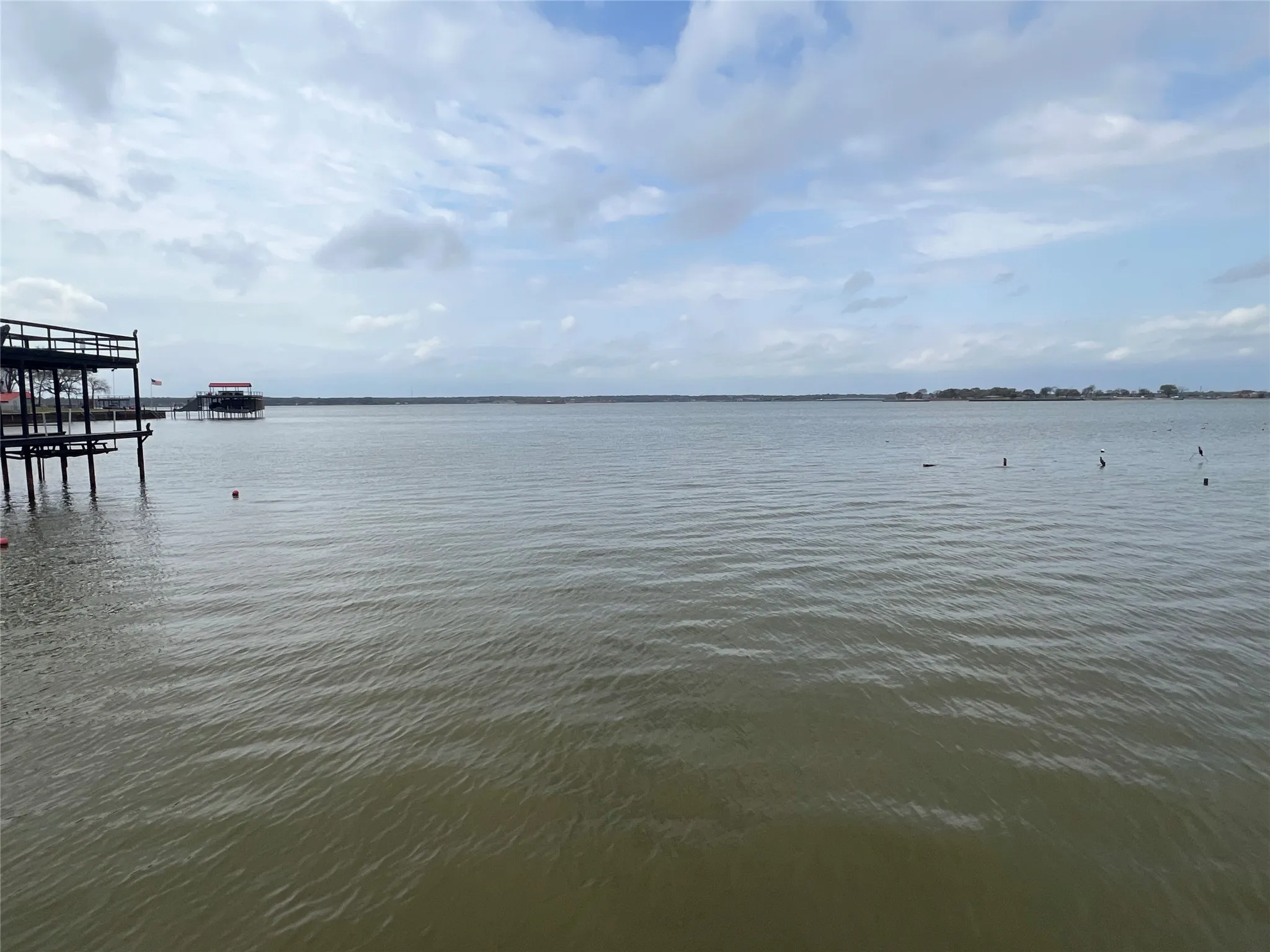 Expansive waterfront view