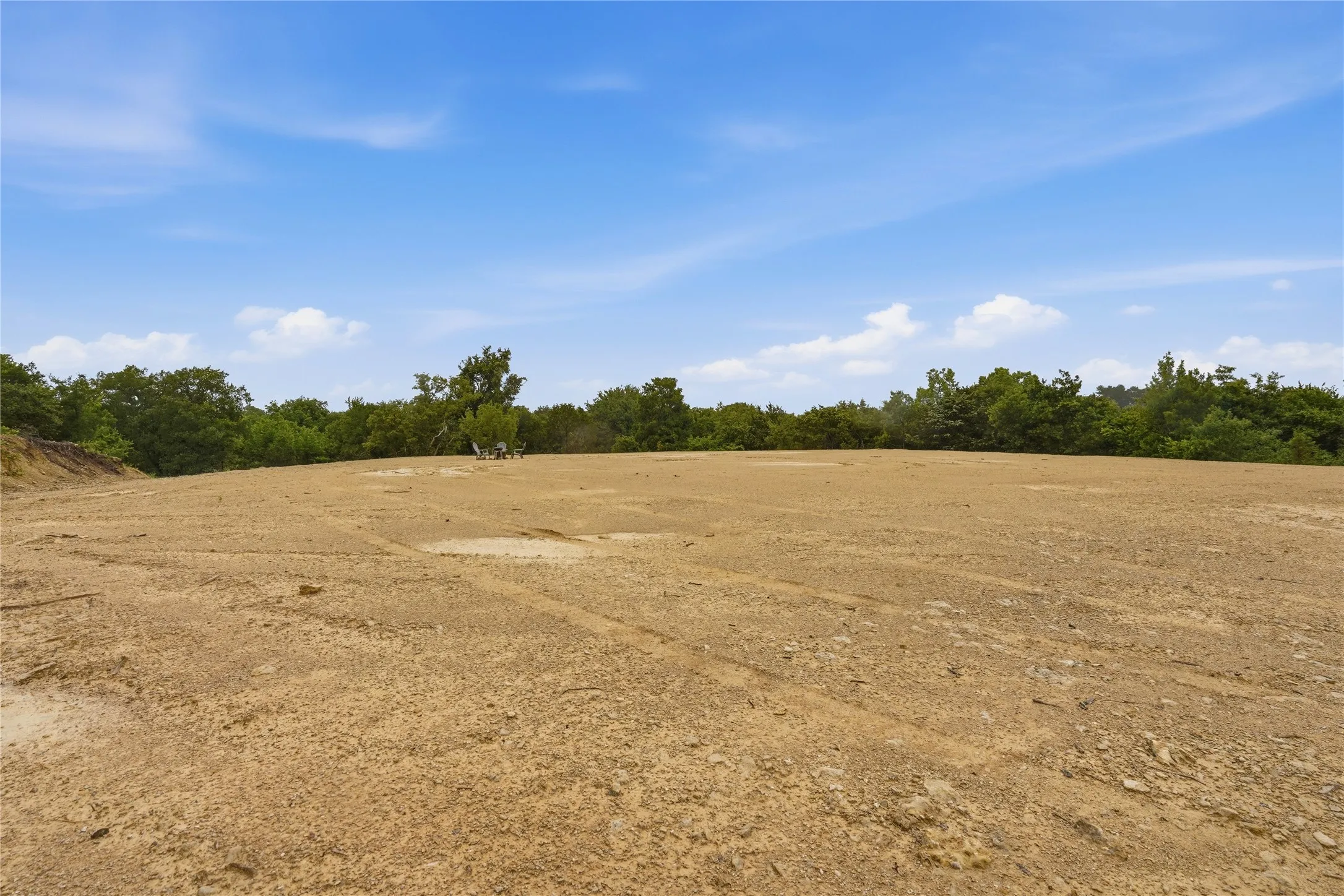 Expansive cleared lot with level terrain