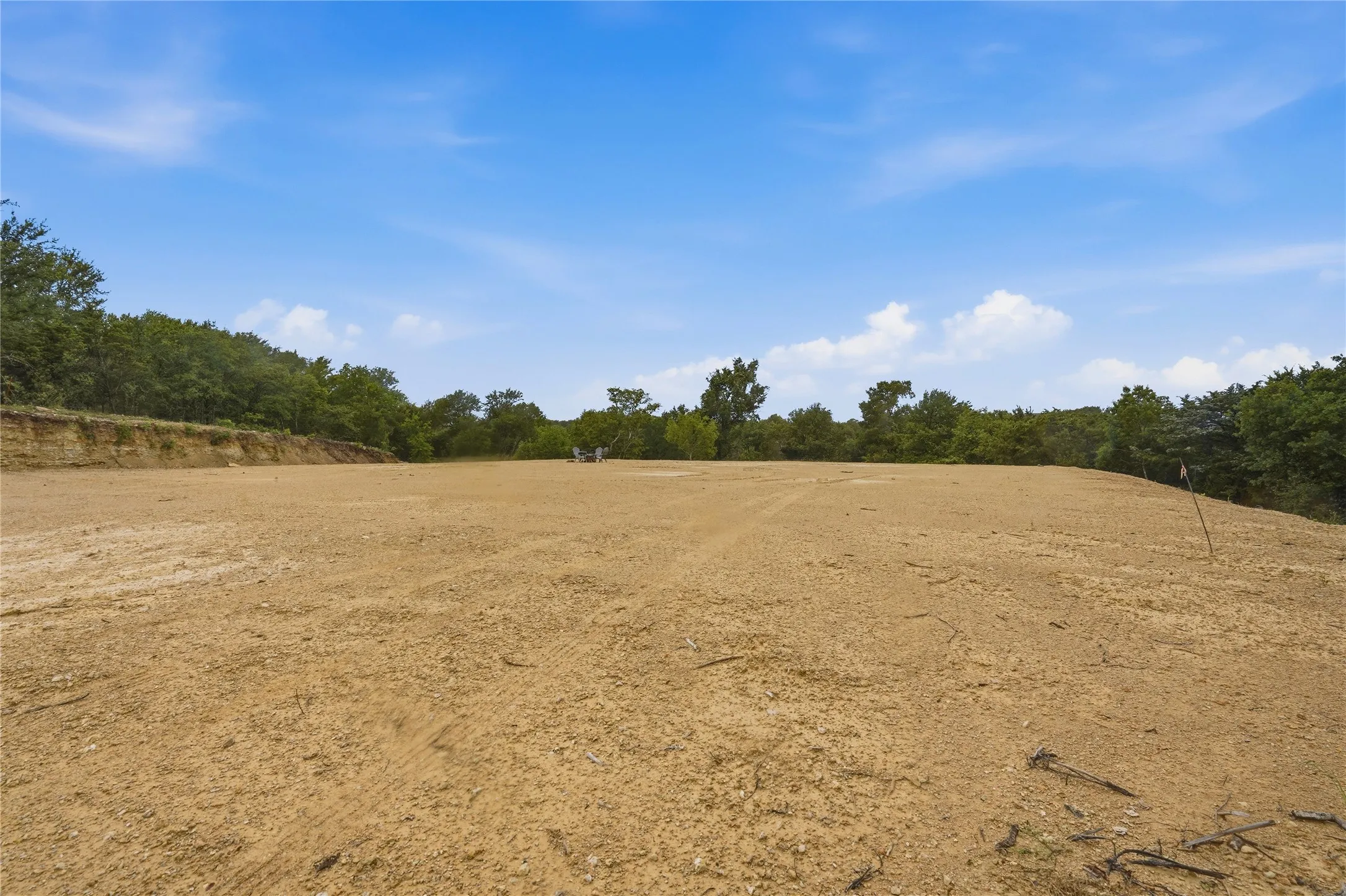Expansive cleared lot with level terrain