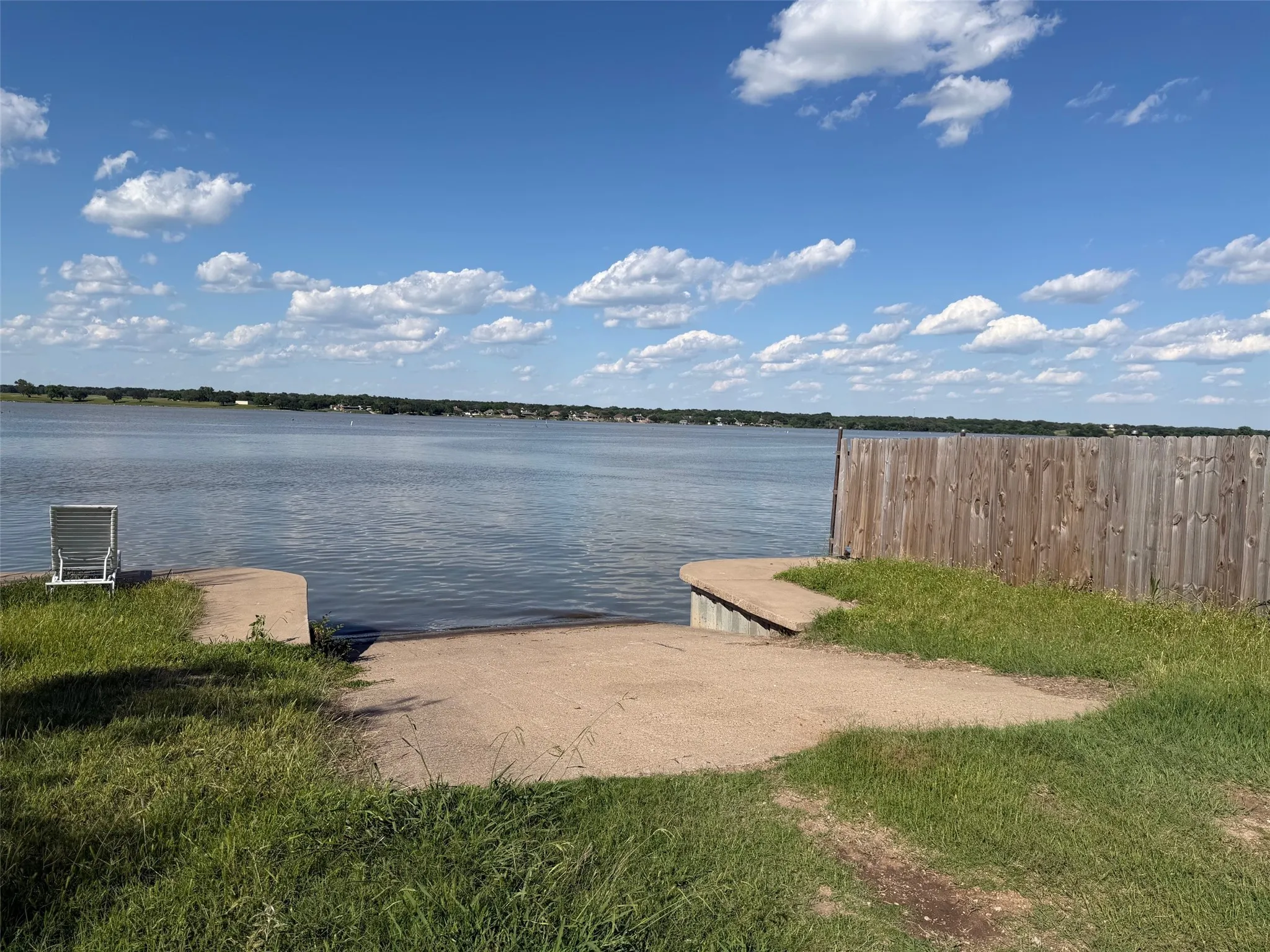 Additional boat ramp.