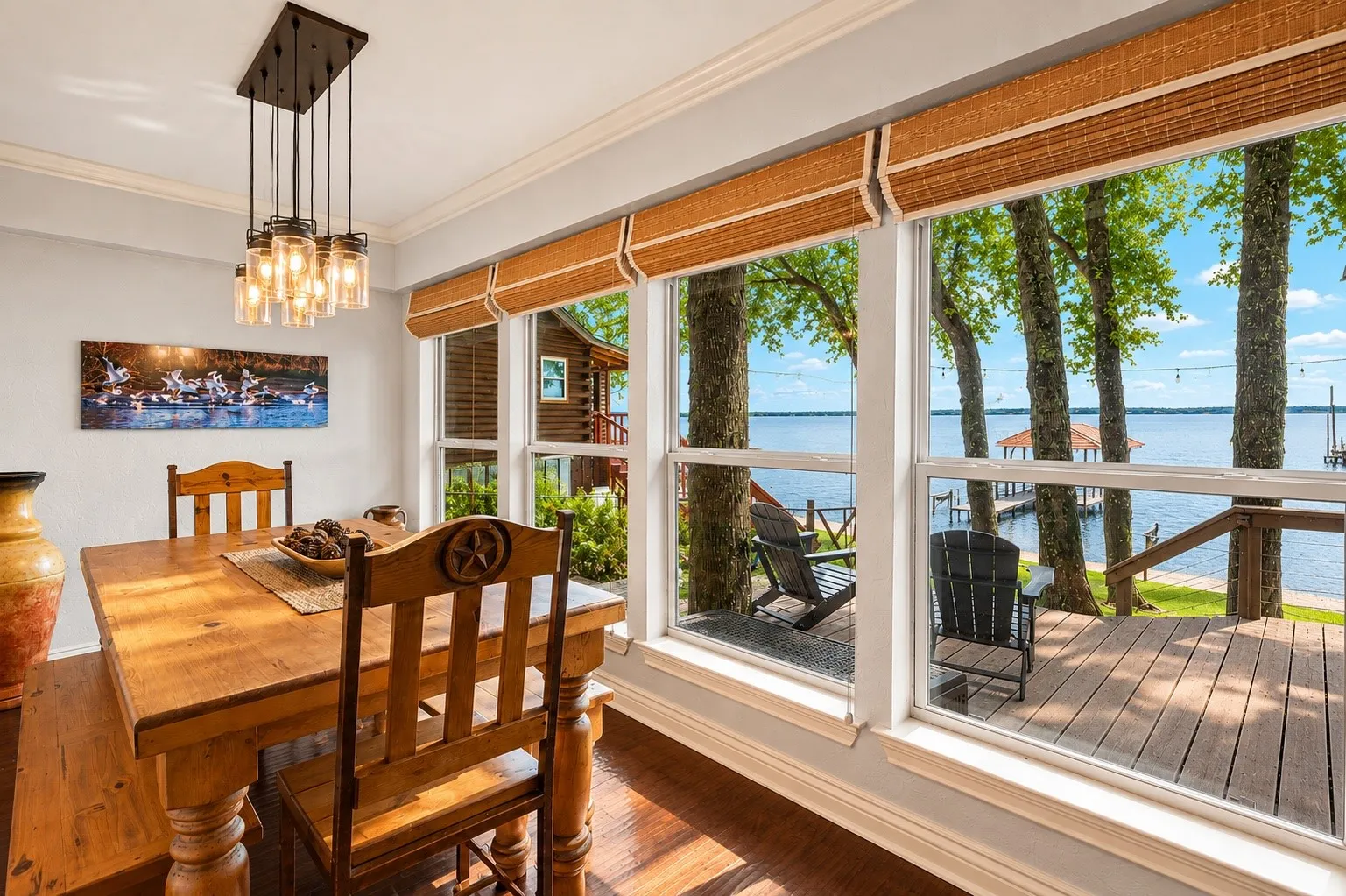 Waterside Dining Area