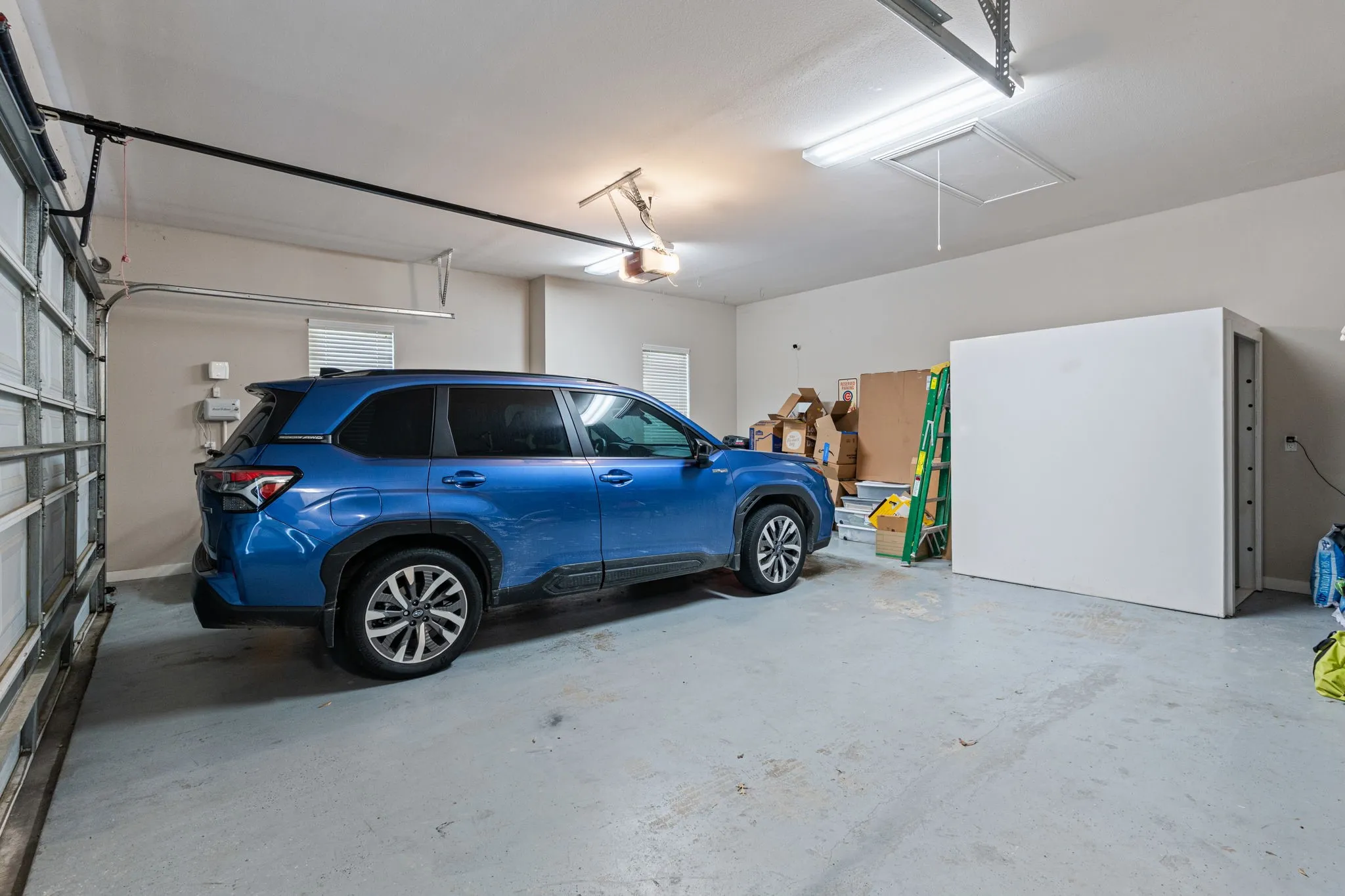 Storm Shelter in Garage