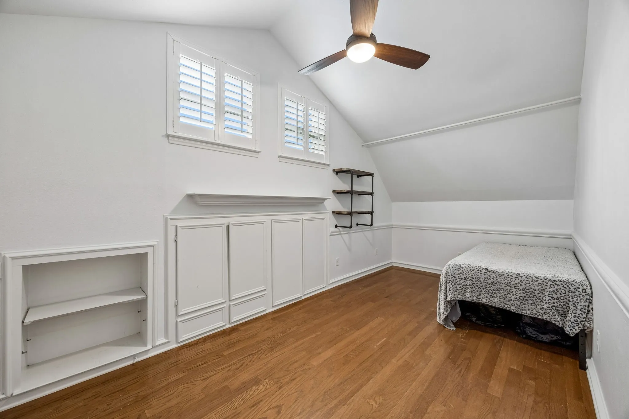 Another secondary bedroom upstairs.