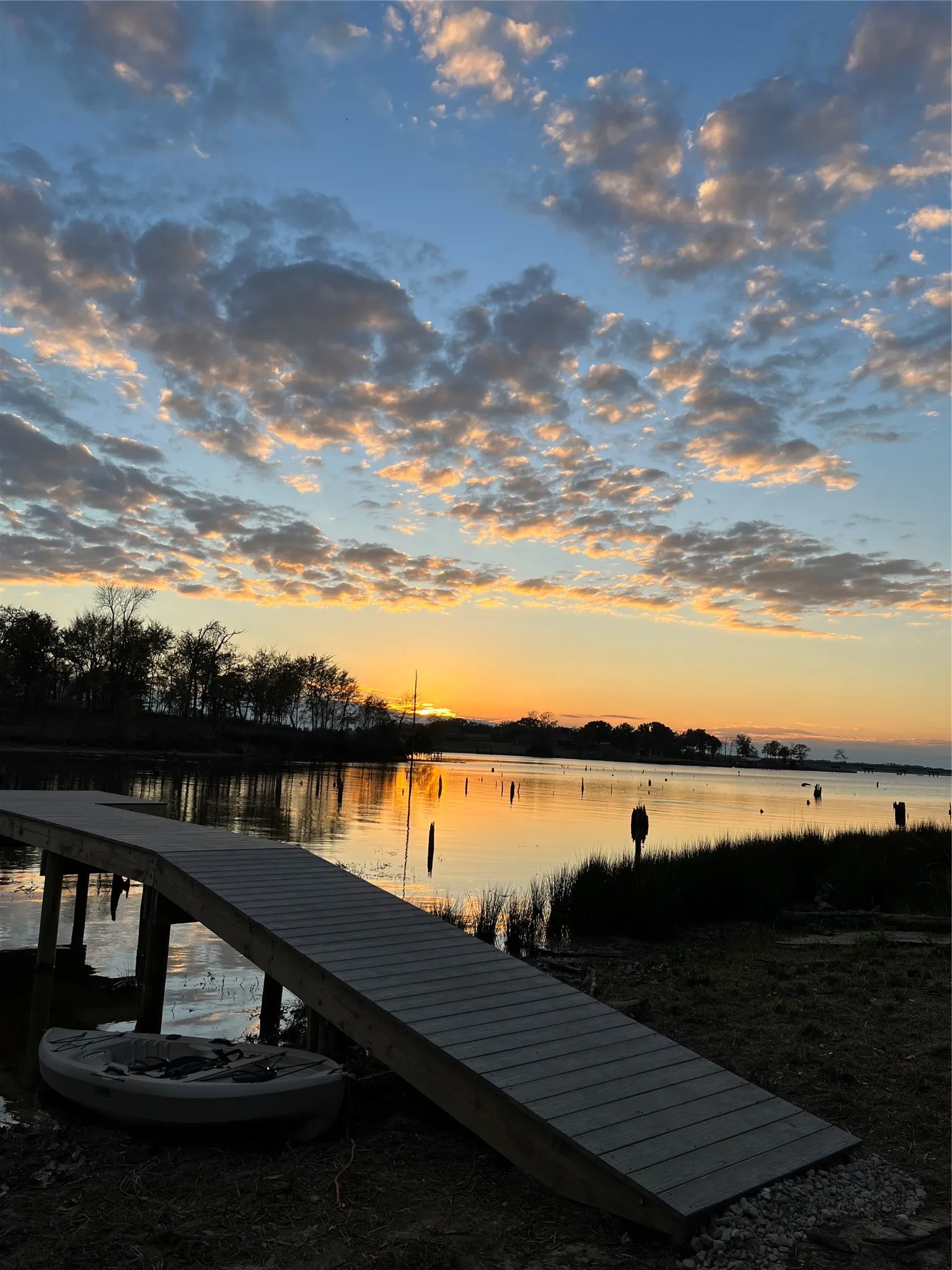 Your dock in the evening light