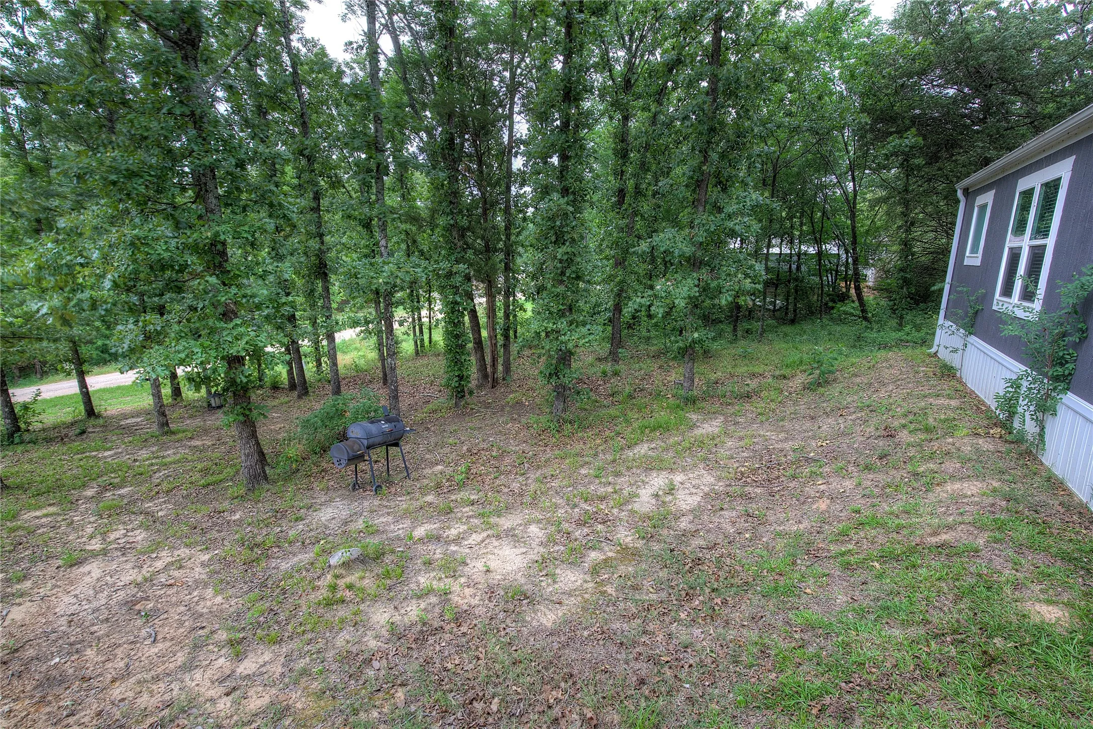 Back of property