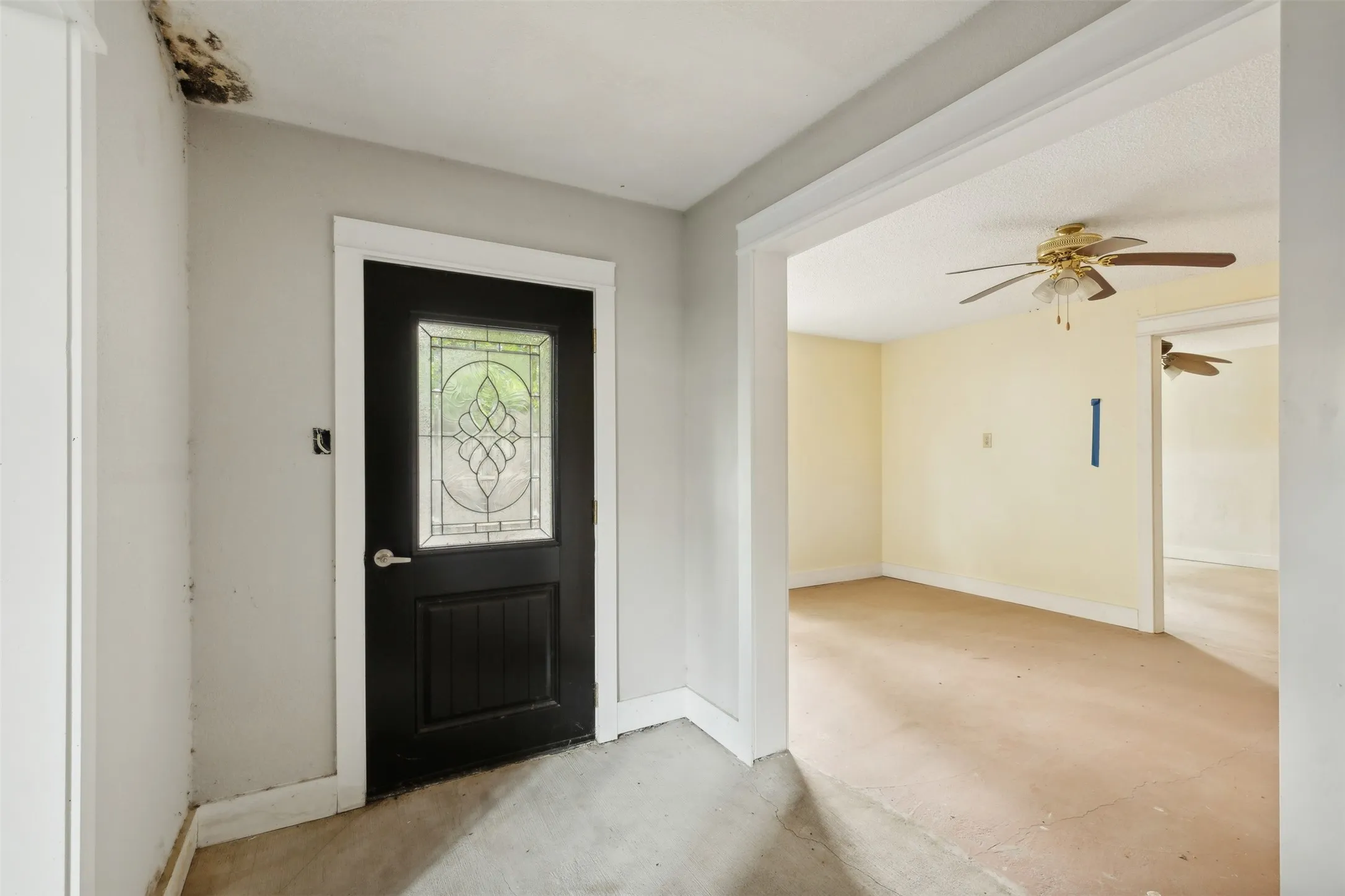 *Door to back area off of Kitchen area*