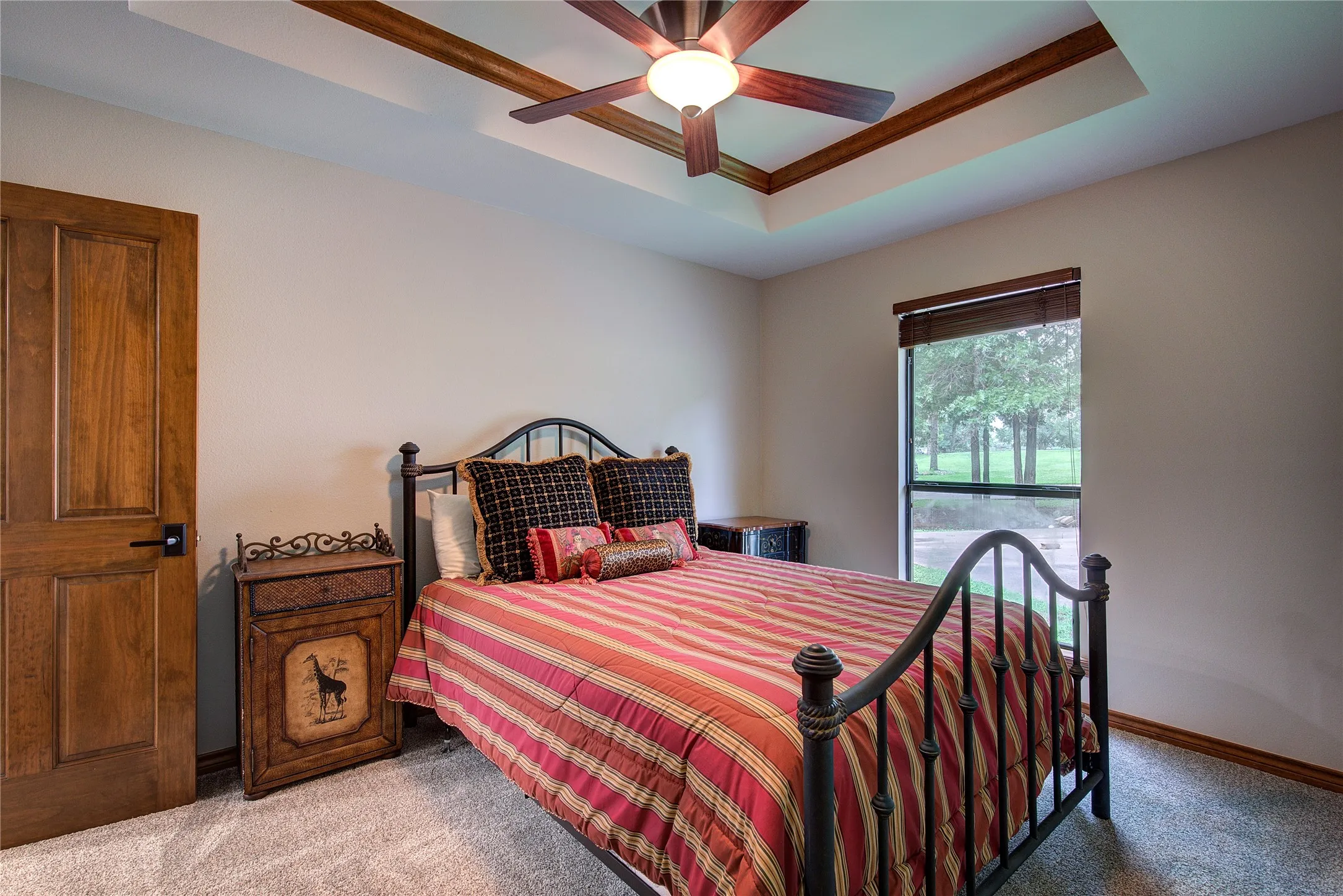 Bedroom 4 has trey ceiling, closet, and an ensuite bath